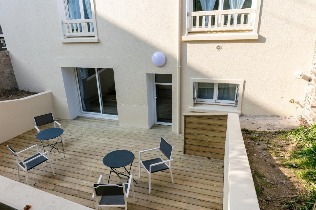 La Bergere De Domremy Chambre Spacieuse Avec Sdb Privative, Espace Partages Cuisine, Salon Et Terrasse Brest Exterior photo